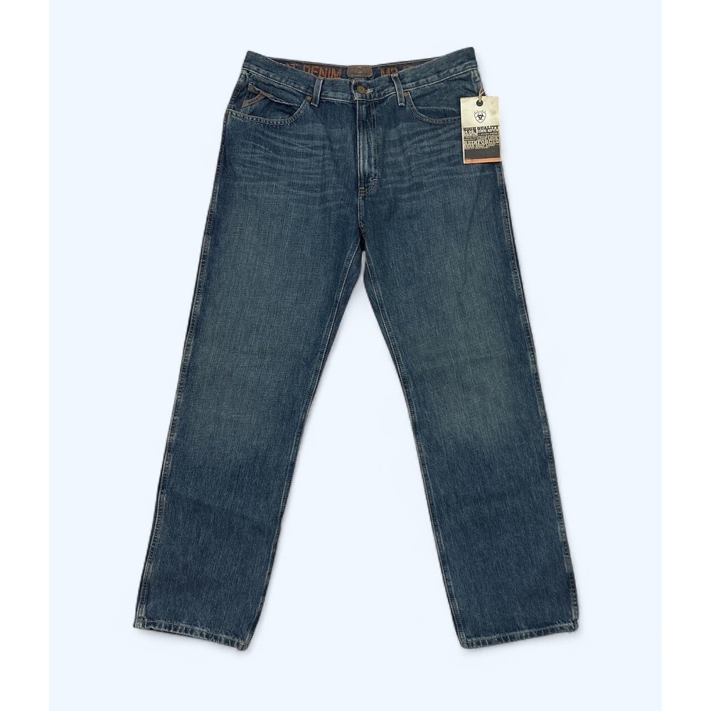 Ariat M3 Loose Fit Straight Leg Jeans 35/32 Cowboy Western‎